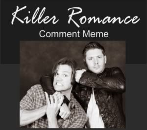 Killer Romance comment meme
