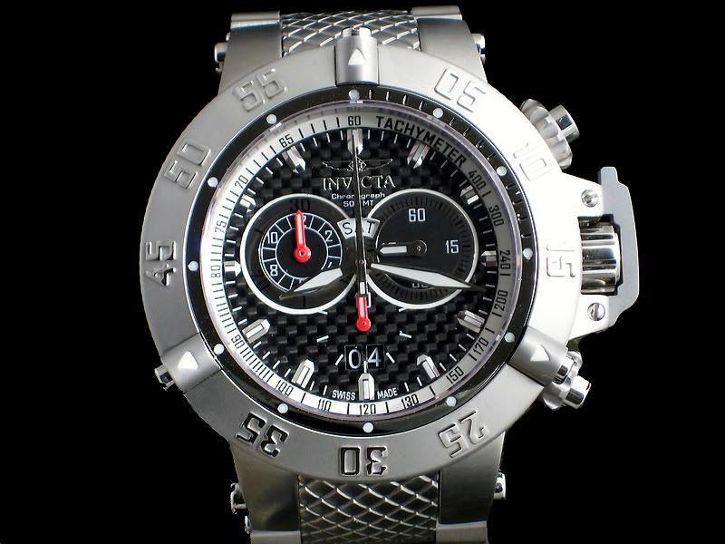 FS: Invicta Subaqua Noma III Swiss Quartz Chronograph w/Black Carbon Fiber 