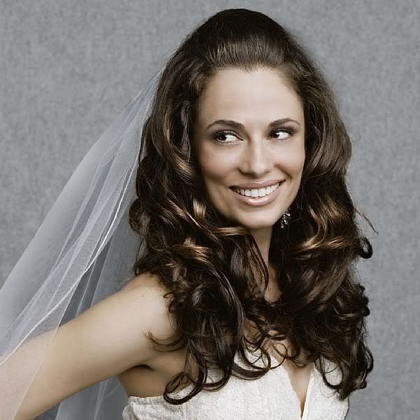 Bride hairstyles for long hair 16