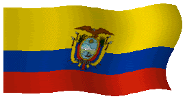 Bandera de Ecuador animada 