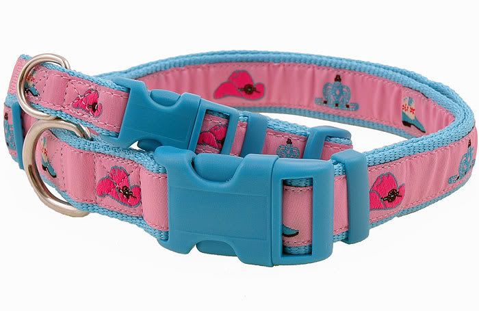 Douglas Paquette Cowgirl Dog Collars and Leads