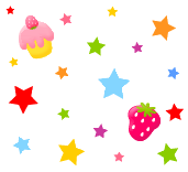 pattern.gif Strawberries, Cup cakes &amp; Stars image by notafji