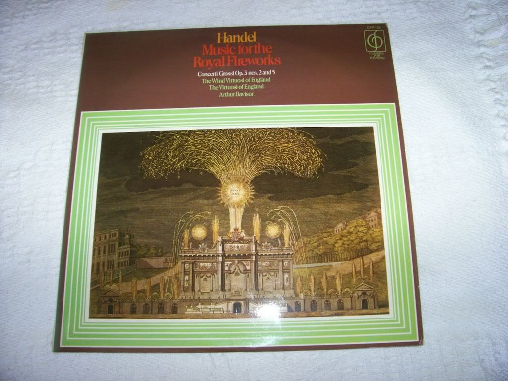 Arthur Davison / Virtuosi of England - Handel: Music For The Royal Fireworks