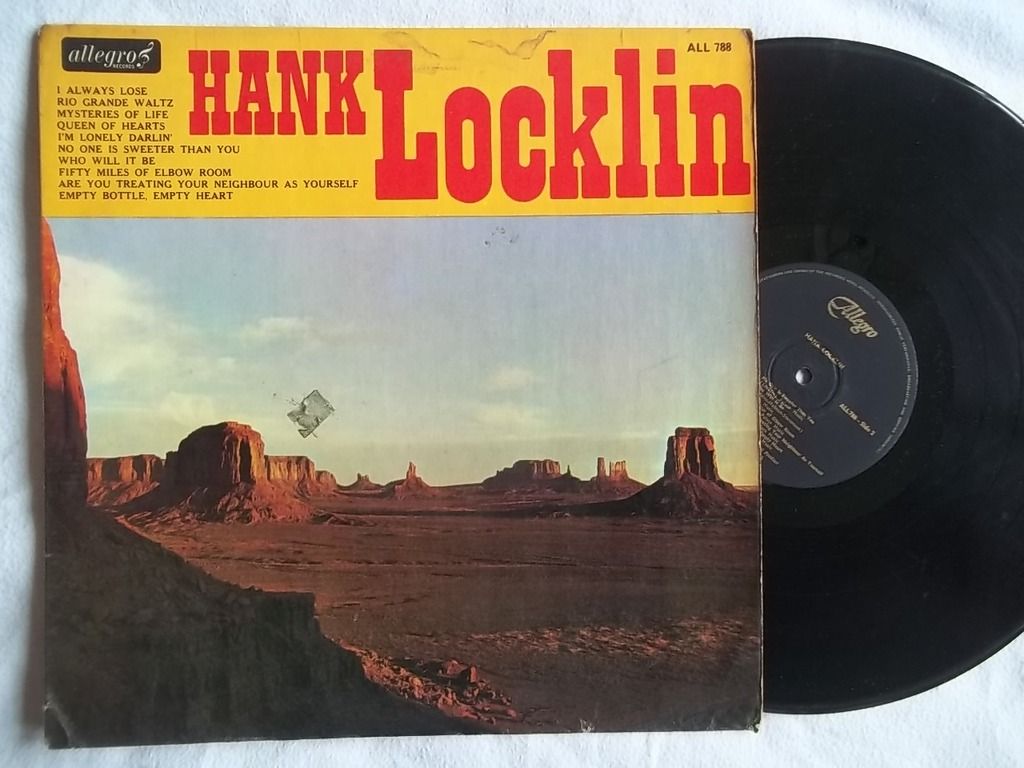 Hank Locklin - Hank Locklin Record