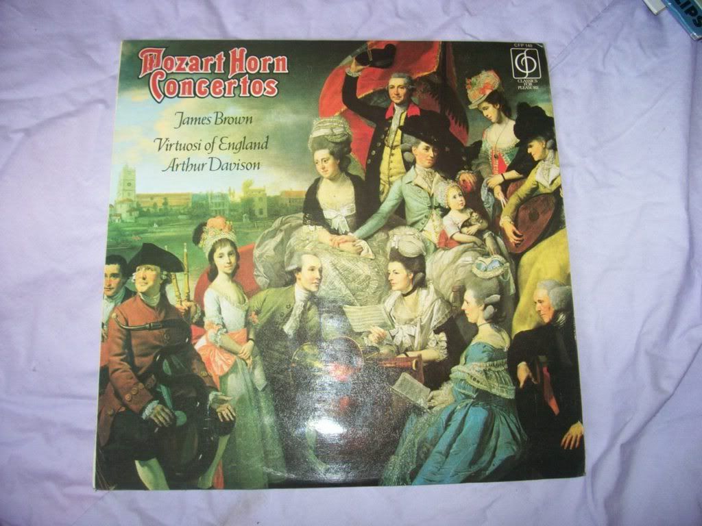 James Brown/Virtuosi of England/Arthur Davidson - Mozart Horn Concertos
