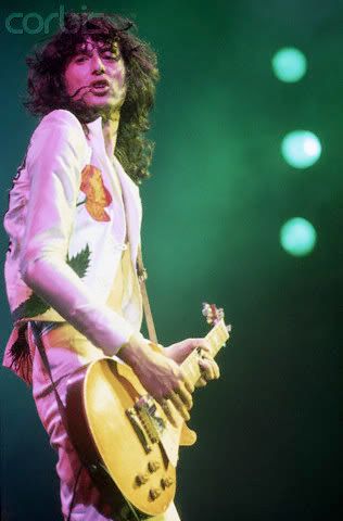 Jimmy Page Poppy Suit 1977 as well