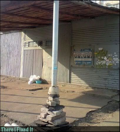 Sturdified porch column