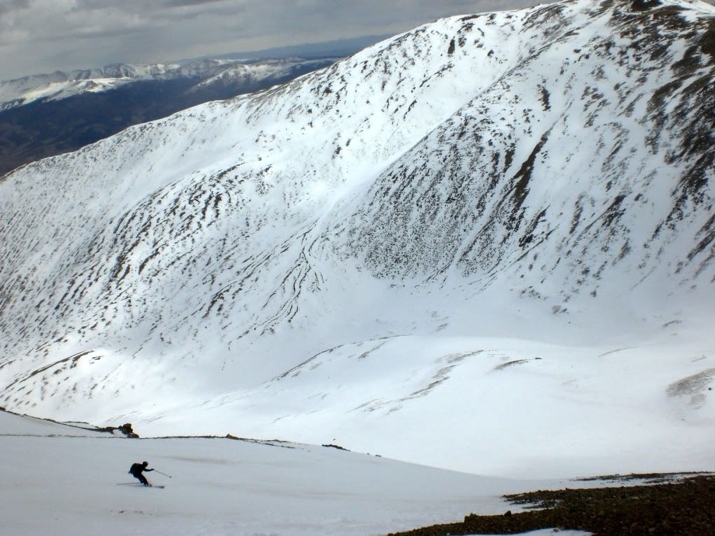 Skiing the East Face (Photo: Carl Dowdy)
