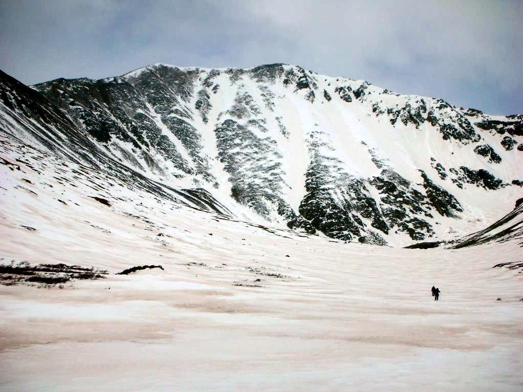 Eying the North Face (Photo: Ben Conners)