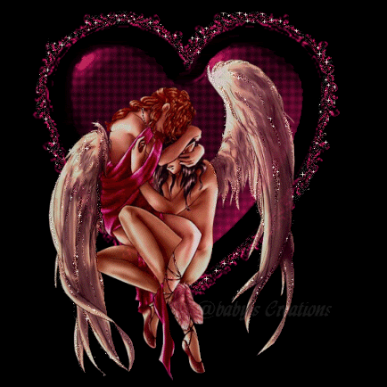 couple angels in ove