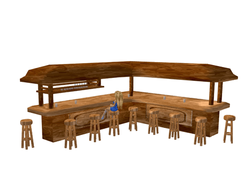 Derivable Bar with 9 seats!!