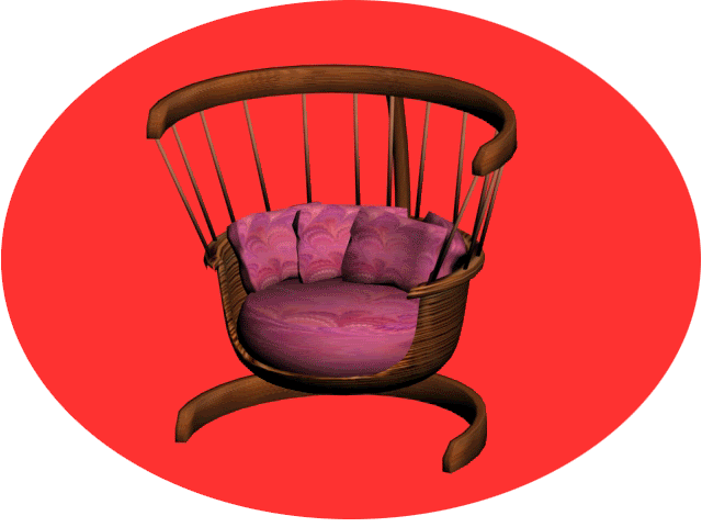 Basket chair with 6 posing spots!!