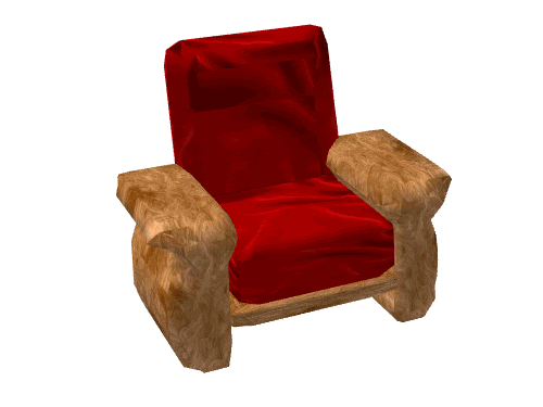 Red Velvet Chair with 6 posing spots!!