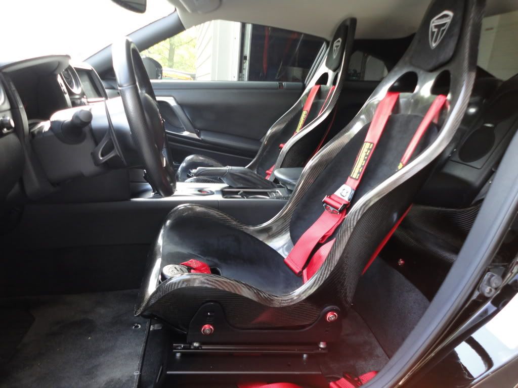 F/S TECNOCRAFT CARBON FIBER SEATS FRONT &REAR Exterior & Interior