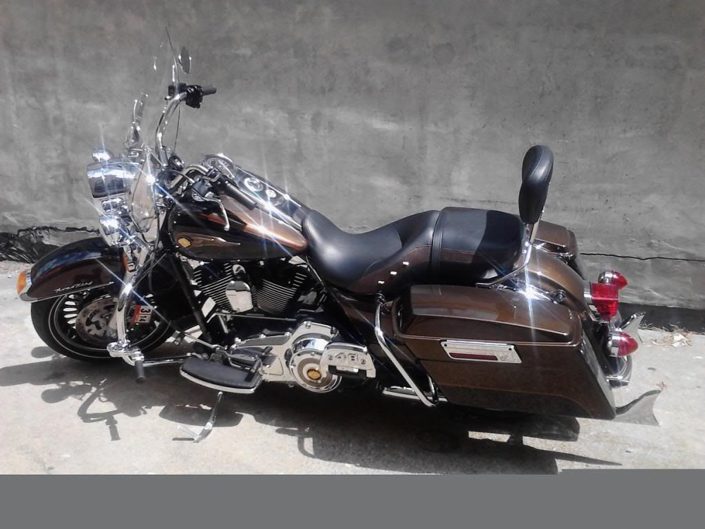 Taller sissy bar on custom baggers??? Harley Davidson Forums