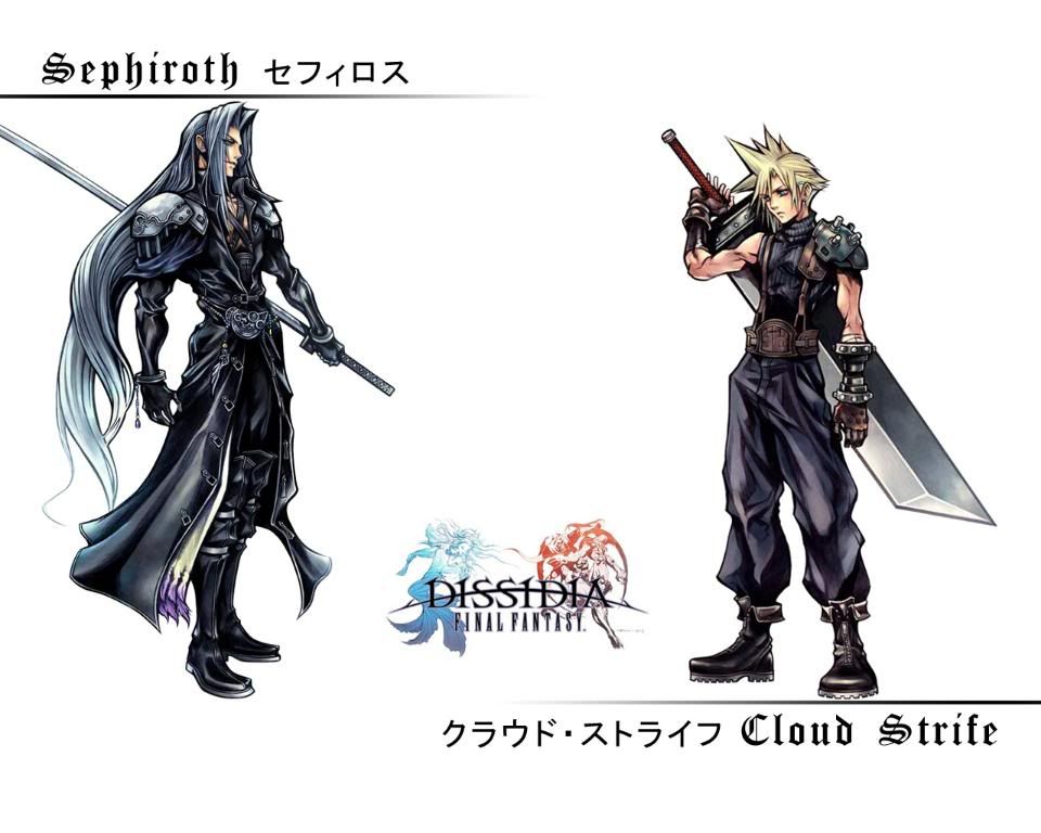 dissidia wallpaper. Sephy amp Cloud Wallpaper