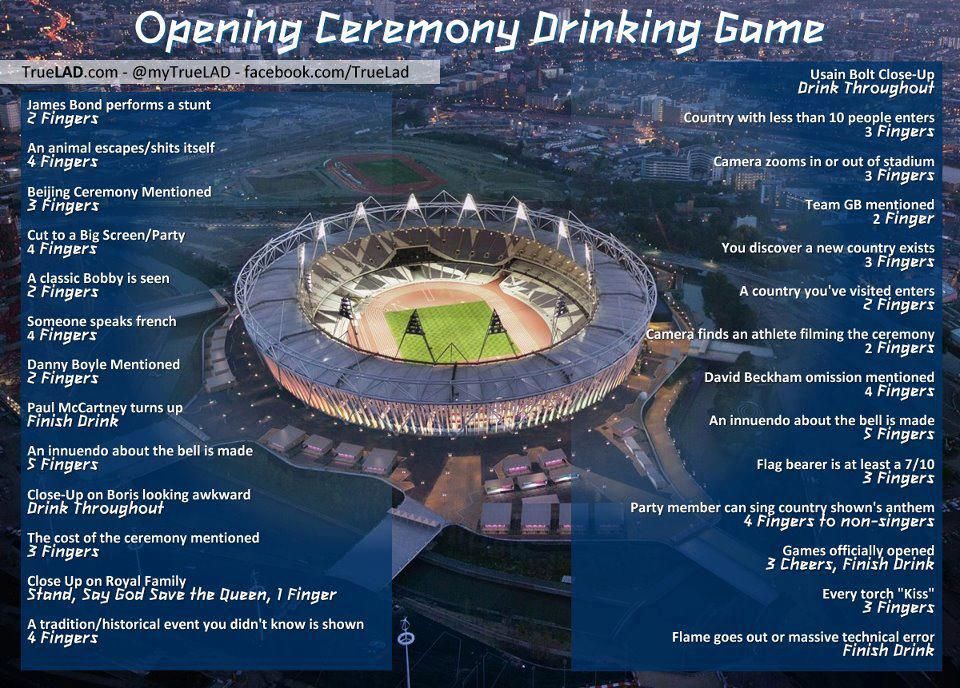 Olympic opening ceremony - the