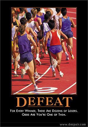 Defeat Motivational Poster Pictures, Images and Photos