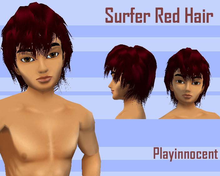 Surfer Red Hair