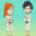 InoueOrihimeArisawaTatsuki.gif Tatsuki and Orihime image by AngelsWings16