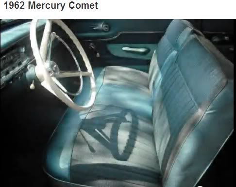 The ordinary 1962 MERCURY COMET NOT a S22 model seems to NOT have the 
