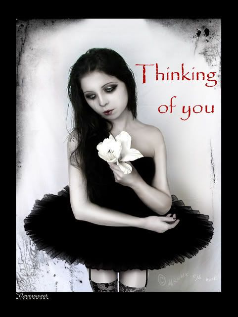 thinking of you gothic Pictures, Images and Photos