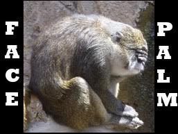 face palm monkey Pictures, Images and Photos