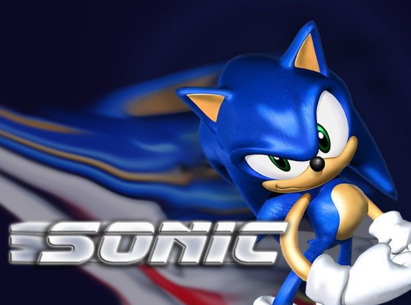 wallpapers sonic. sonic blurry Wallpaper