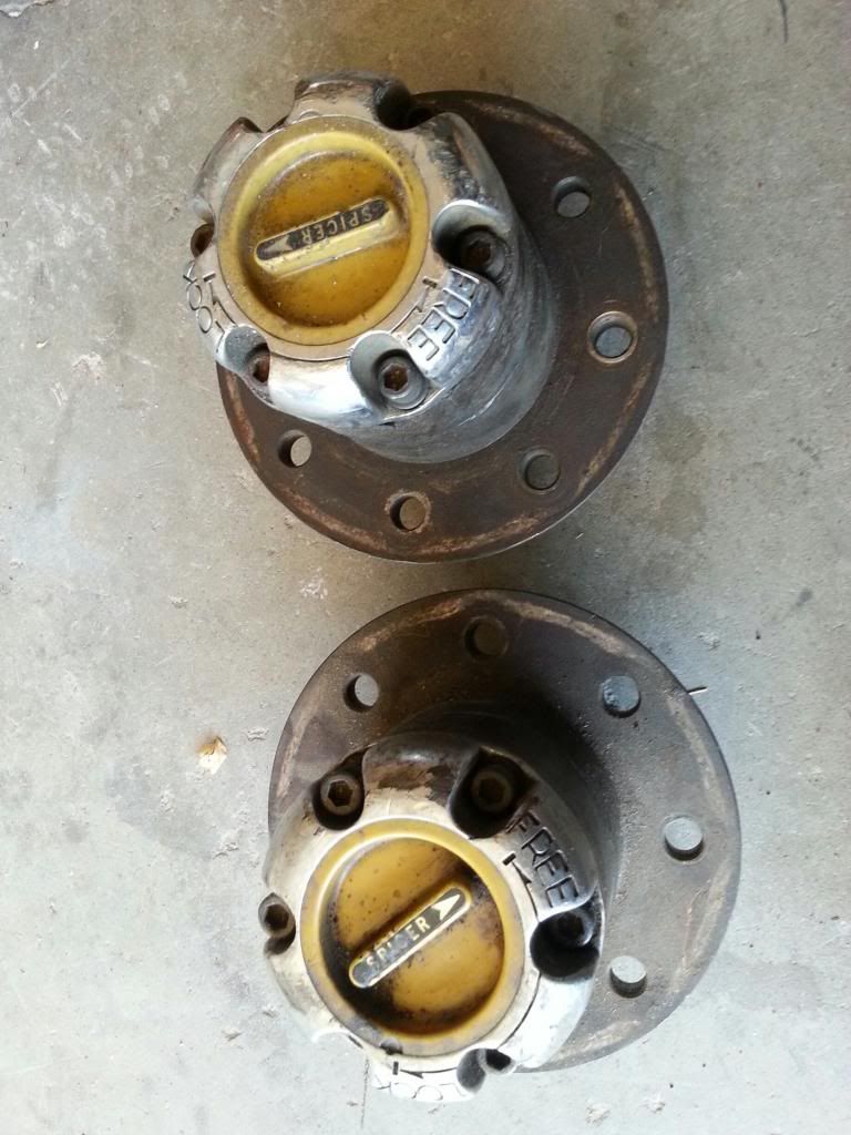 Spicer dana 44 locking hubs Pirate 4x4