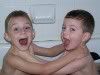 Boys strangling in Tub Pictures, Images and Photos