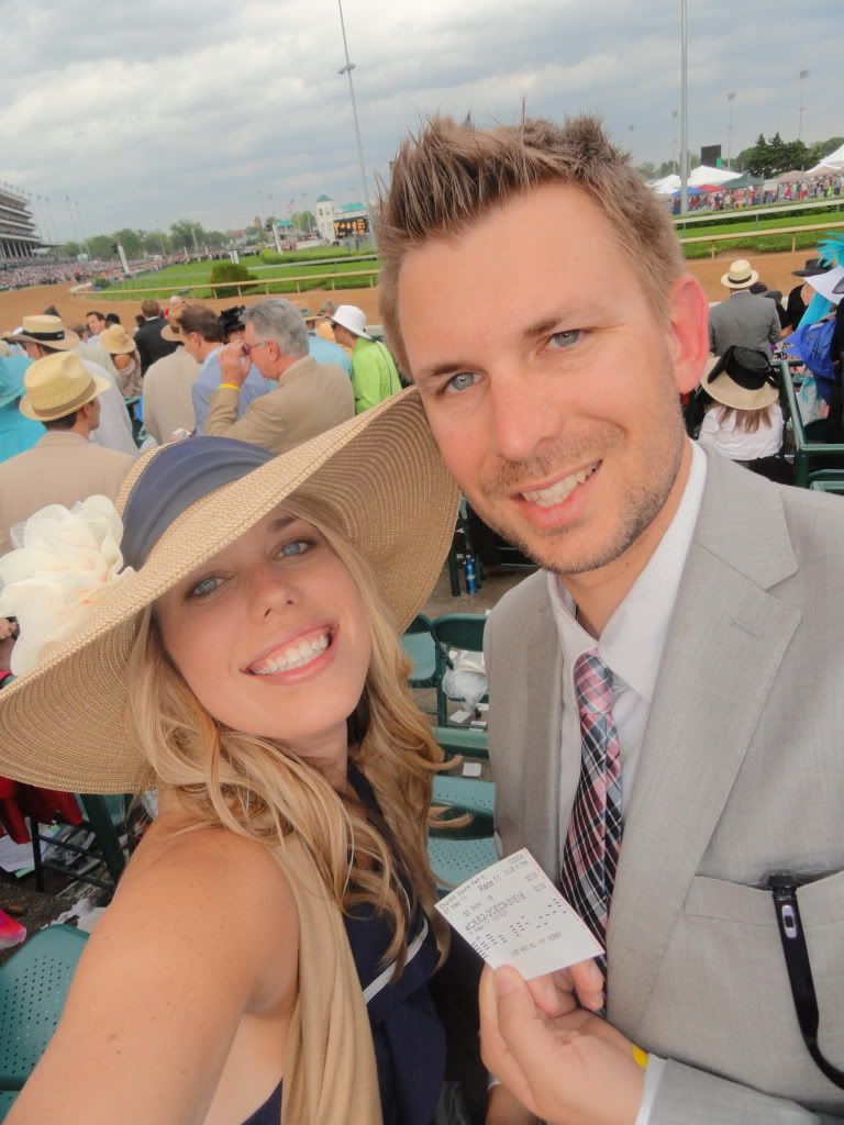 Kentucky Derby Greg and Jen Rollett