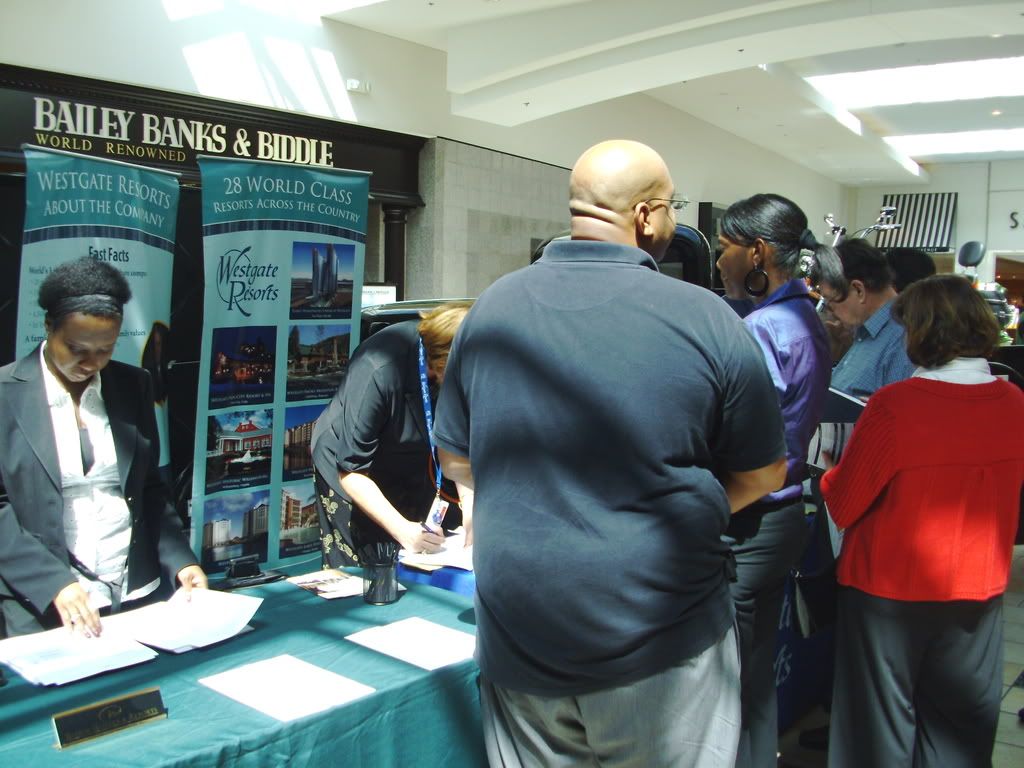 Job Seekers at the Orlando Job Fair