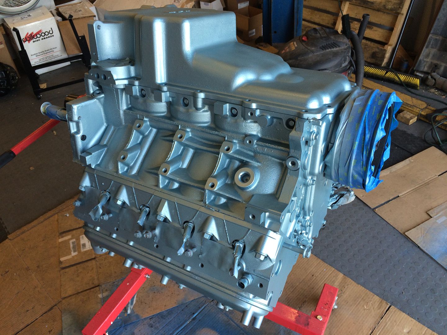 How to successfully Paint a late model LS engine? | Chevy Tri Five Forum