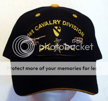 1st CAVALRY DIVISION Military Baseball Cap Hat  