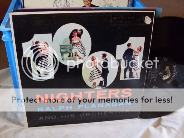 Ralph Flanagan LP Nighters rare swing jazz Big Band 50s  
