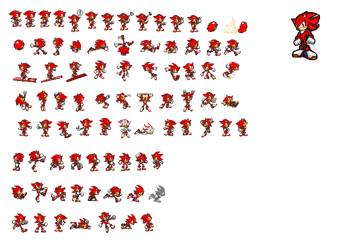 Flame The Hedgehog Sprite Sheets gif by everyone_knows_its_butters ...