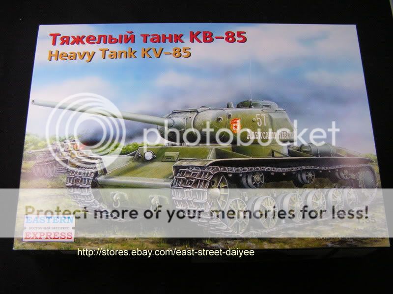 Eastern Express 1/35 35102 KV 85 Heavy Russian WWII Tank  