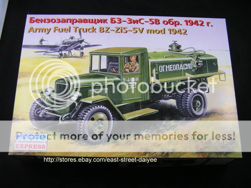 Eastern Express 1/35 35154 BZ ZiS 5V Army Fuel Truck mod 1942  