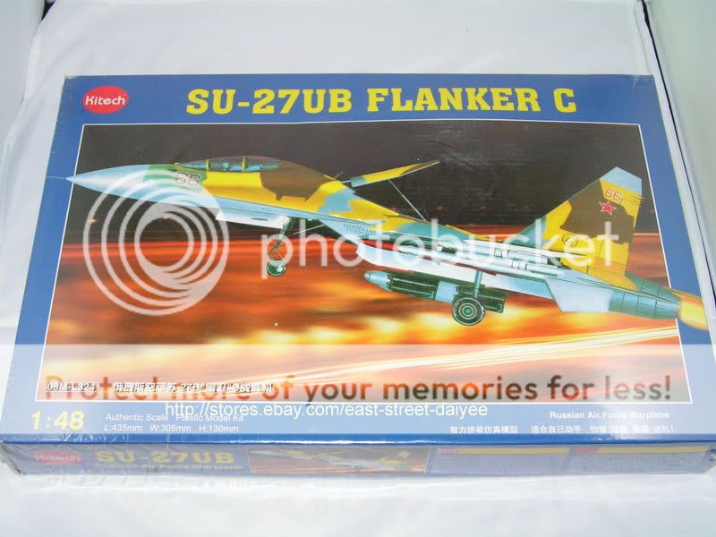 Kitech ZhengDeFu 1/48 Soviet Russia Sukhoi SU 27UB Flanker C Twin 