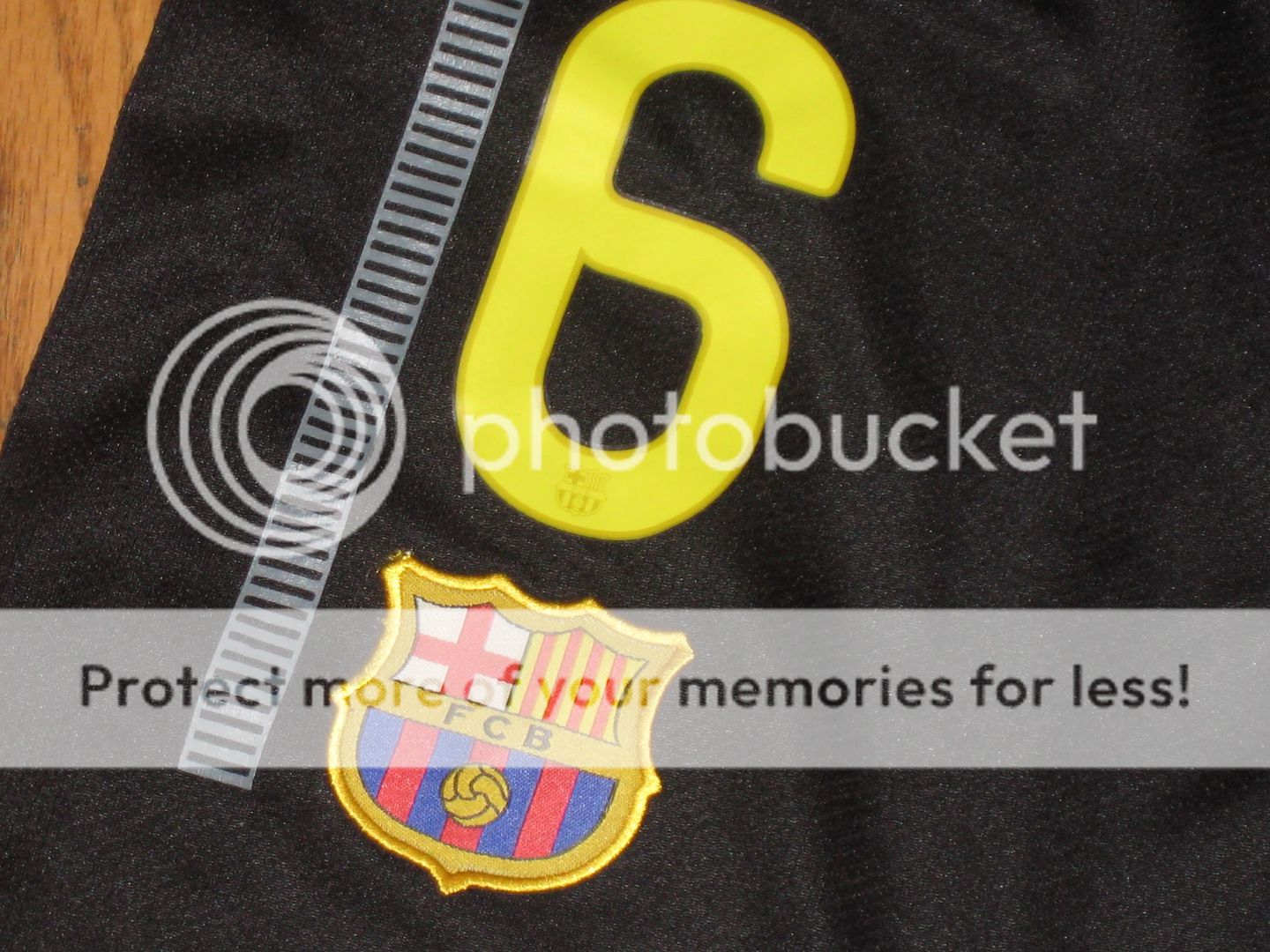 BNWT #6 Xavi Barcelona Black Jersey + Shorts Longsleeve W/LFP patch 